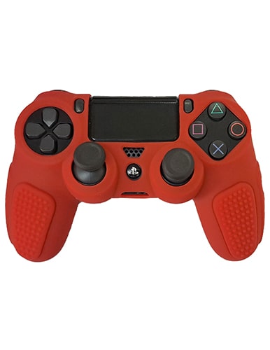 روکش دسته PS4 طرح ضد لغزش قرمز