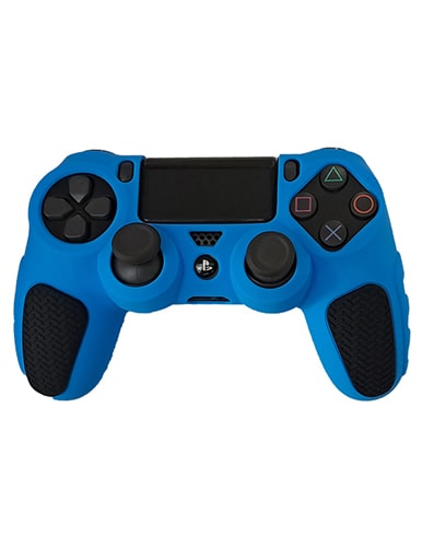روکش دسته PS4 طرح ضد لغزش آبی-مشکی