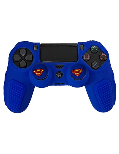 روکش دسته PS4 طرح ضد لغزش آبی کاربنی - Image 2