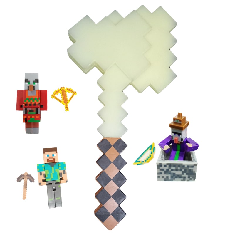 لگو فیگورهای ماینکرافت با تبر Village Pillage - Image 2