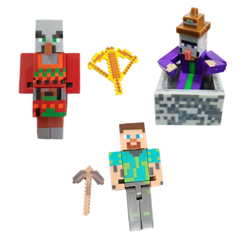 لگو فیگورهای ماینکرافت با تبر Village Pillage - Image 4