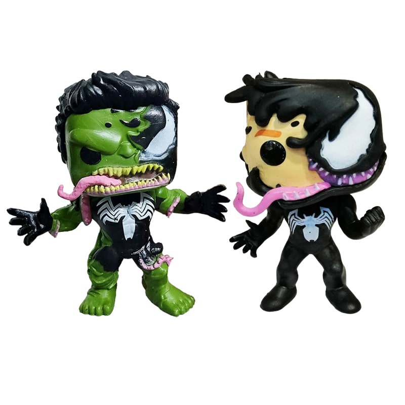 فیگور هالک و اسپایدرمن ونوم VENOM ست 2 عددی - Image 2