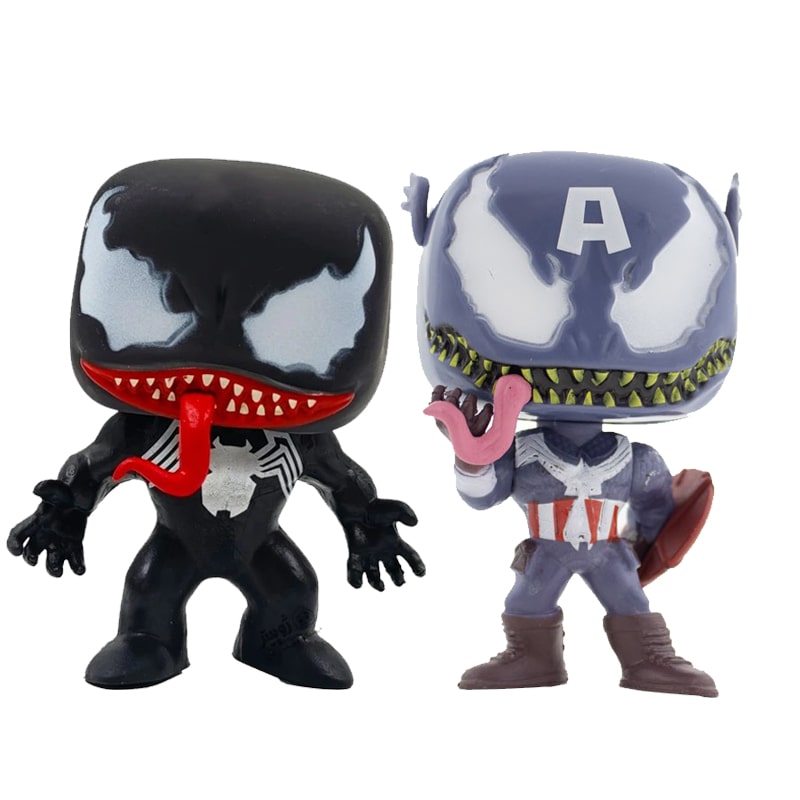 فیگور ونوم سیاه و کاپیتان آمریکا Venom - Image 2