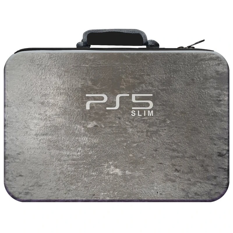 کیف حمل کنسول PS5 slim مخملی با جای هدست - Image 8