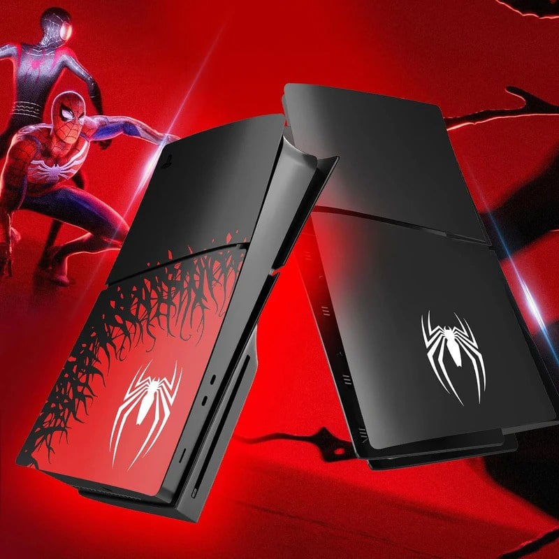 فیس پلیت PS5 اسلیم دیسکخور مدل spider man - Image 6