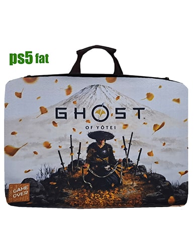 کیف حمل کنسول PS5 فت طرح ghost of yotei