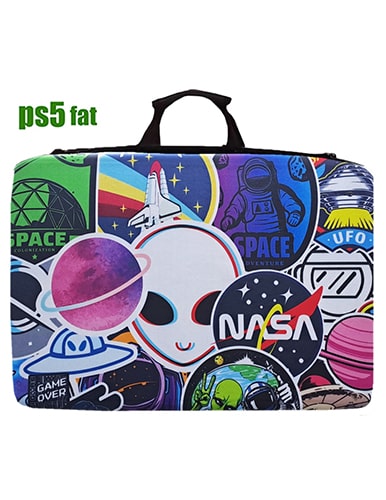 کیف حمل کنسول PS5 فت طرح ناسا NASA
