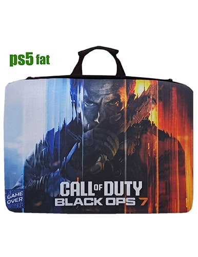 کیف حمل کنسول PS5 فت CALL OF DUTY BLACK OPS 7