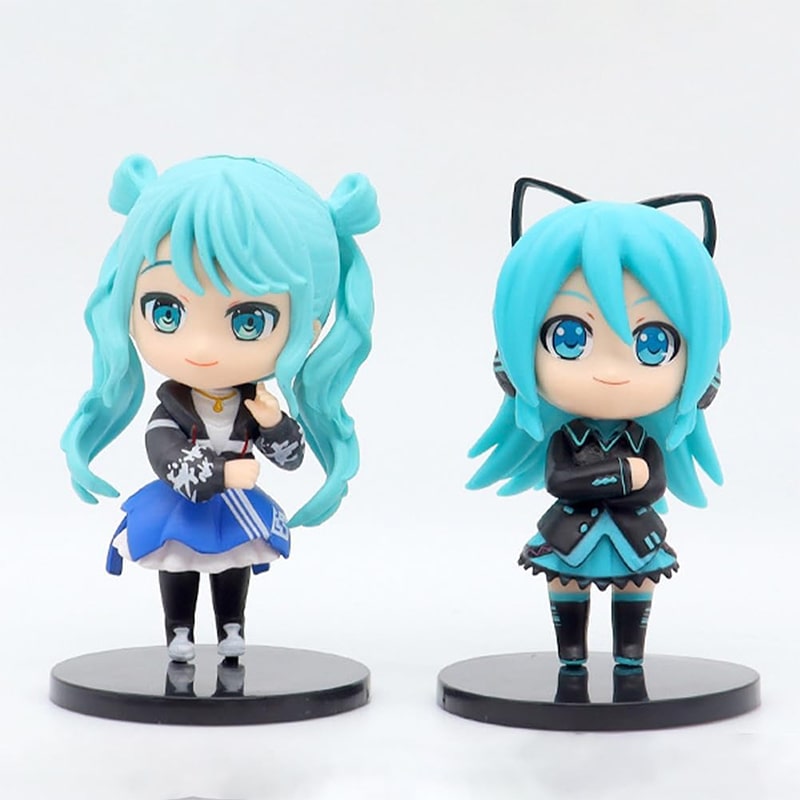 فیگور انیمه هاتسونه میکو Hatsune Miku ست 6 عددی - Image 7
