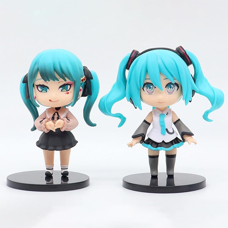 فیگور انیمه هاتسونه میکو Hatsune Miku ست 6 عددی - Image 6