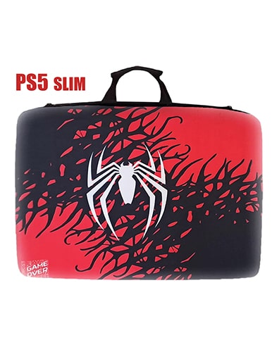 کیف کنسول PS5 اسلیم طرح عنکبوت spider