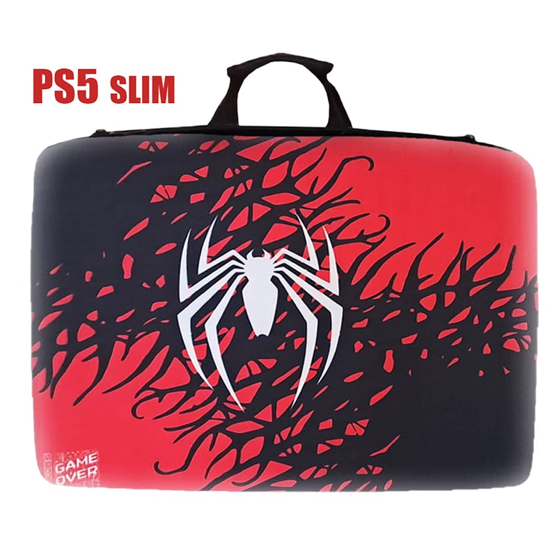 کیف کنسول PS5 اسلیم طرح عنکبوت spider - Image 4