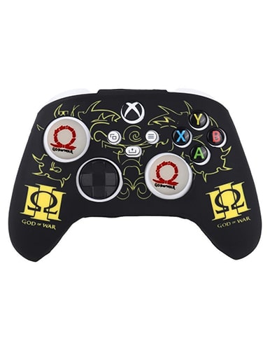 محافظ دسته Xbox Series X/S طرح GOD OF WAR زرد - Image 2