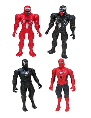 اکشن فیگور ونوم اسپایدرمن Avengers پک 4 عددی