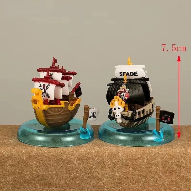 فیگور کشتی های وان پیس Ship One Piece ست 8 عددی - Image 7