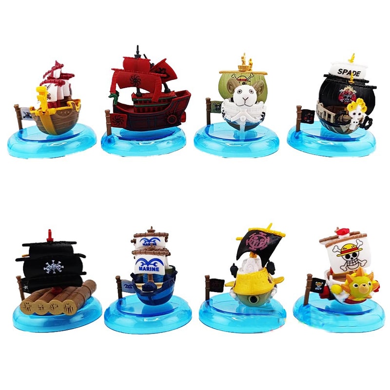 فیگور کشتی های وان پیس Ship One Piece ست 8 عددی - Image 8