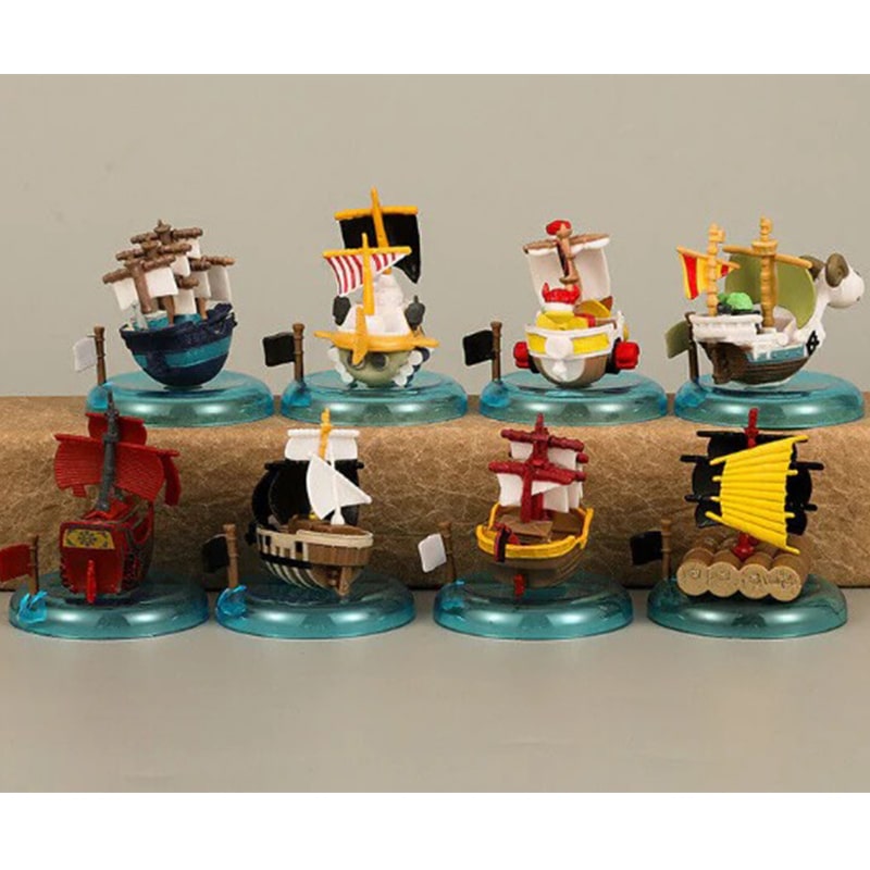 فیگور کشتی های وان پیس Ship One Piece ست 8 عددی - Image 9