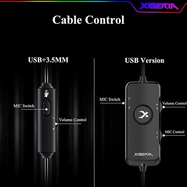 خرید هدست گیمینگ ایکسبریا Xiberia V20 - Image 4