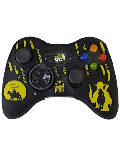 محافظ دسته XBOX 360 طرح RED DEAD مشکی