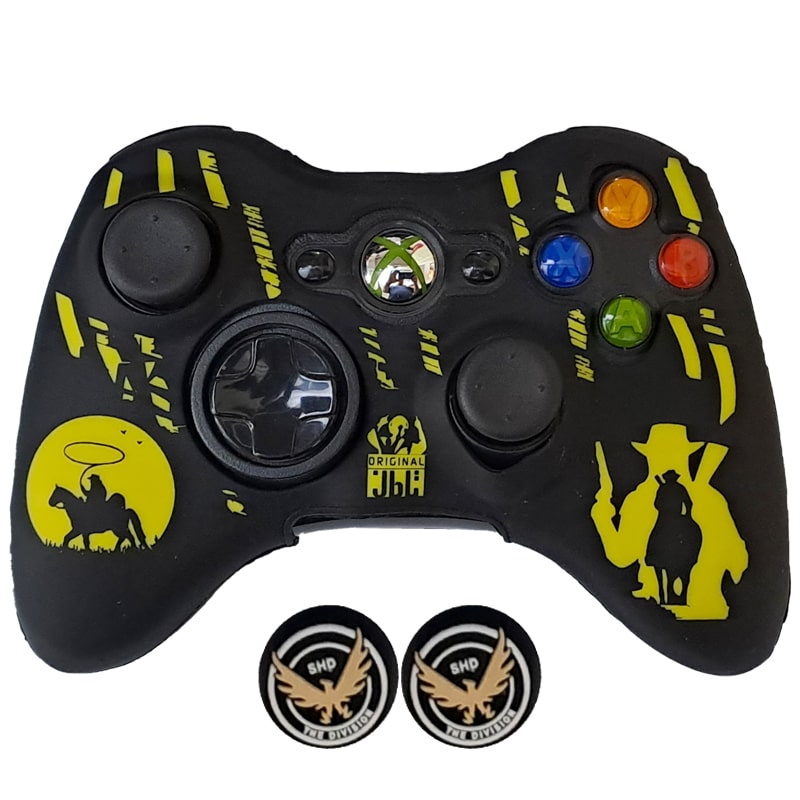 محافظ دسته XBOX 360 طرح RED DEAD مشکی - Image 5
