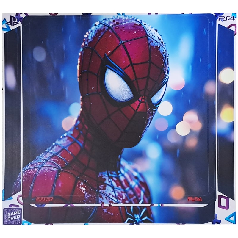برچسب کنسول PS4 (GO) طرح اسپایدرمن - Image 3
