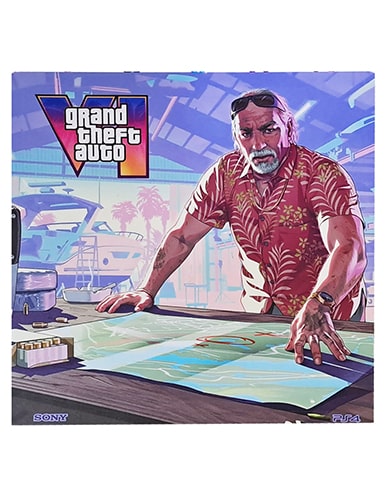 برچسب کنسول PS4 (GO) طرح GTA جی تی ای