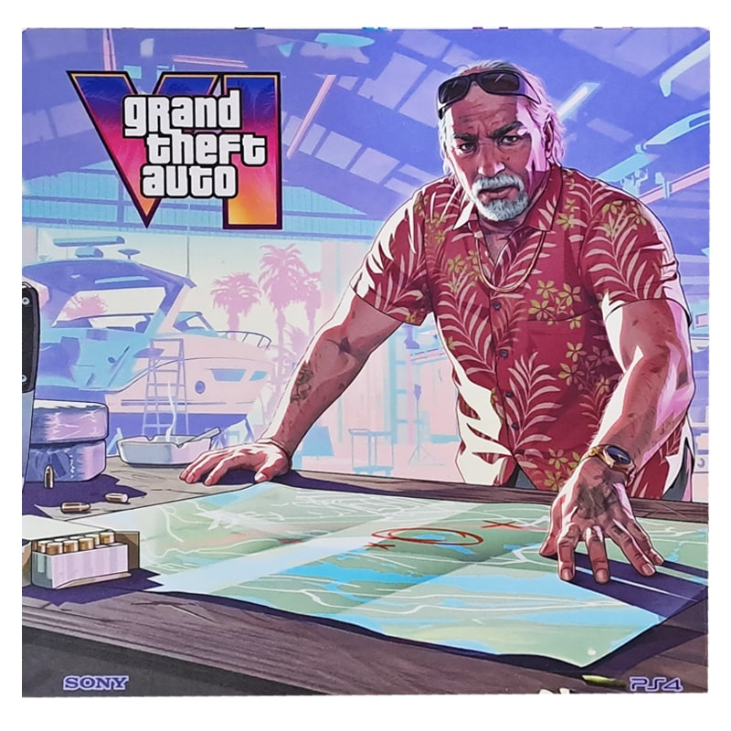 برچسب کنسول PS4 (GO) طرح GTA جی تی ای - Image 2