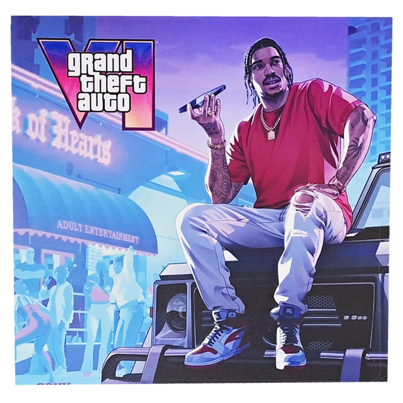 برچسب کنسول PS4 (GO) طرح GTA I جی تی ای - Image 2