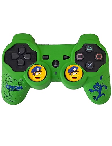 محافظ دسته PS3 طرح CRASH سبز - Image 2