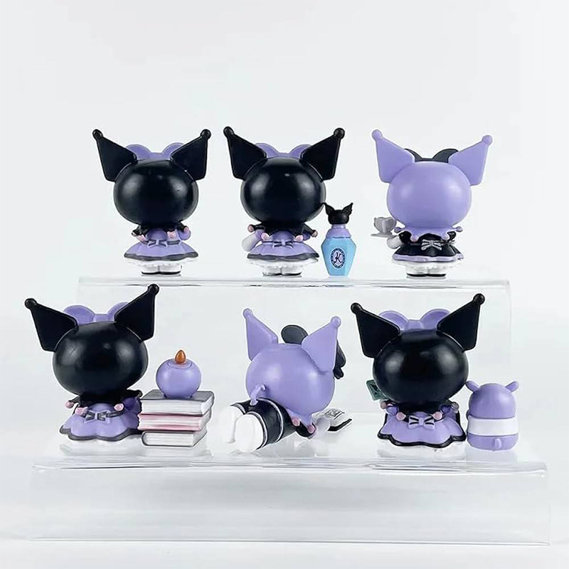 فیگور کرومی با کتاب Kuromi پک 6 عددی - Image 2