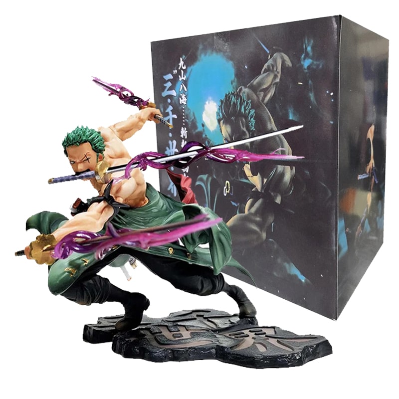 فیگور وان پیس مدل رورونوا زورو سه شمشیر One Piece - Image 2