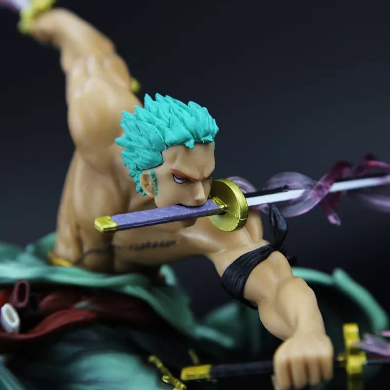 فیگور وان پیس مدل رورونوا زورو سه شمشیر One Piece - Image 6