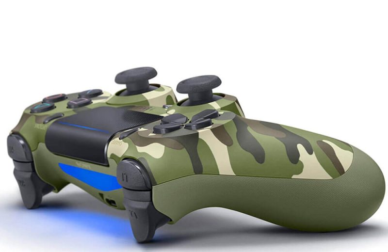 دسته بازی PS4 سونی Green Camouflage اصلی
