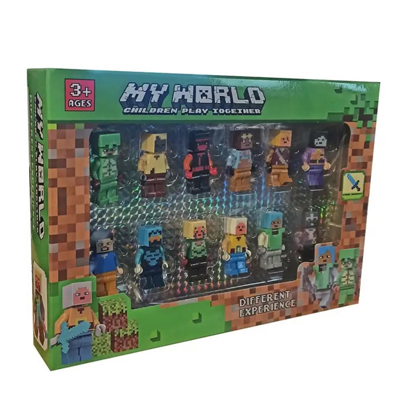 لگو مای ورلد 12 عددی Minecraft کد 33100 - Image 2