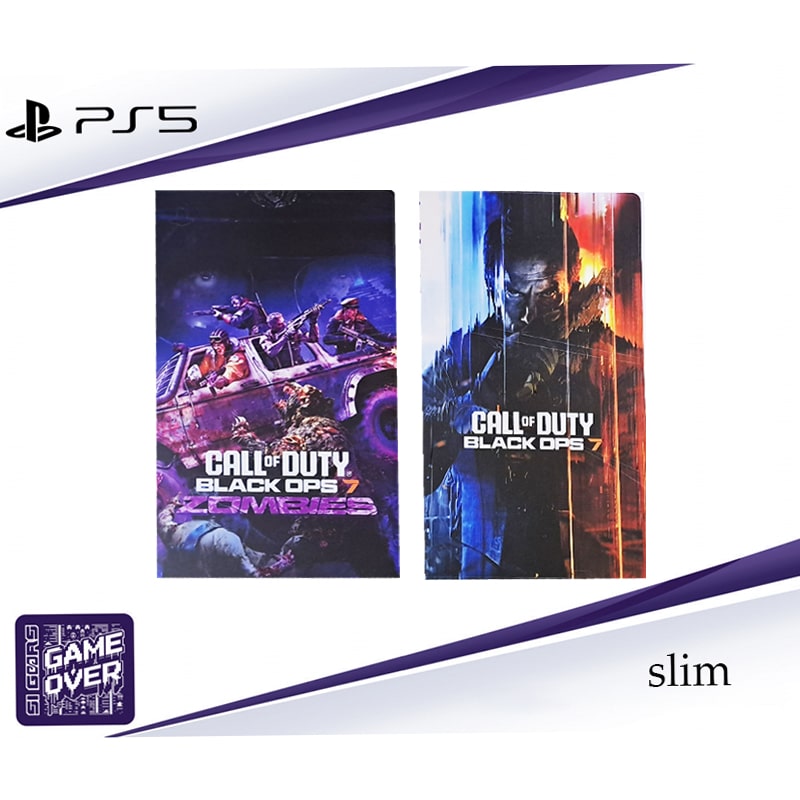 برچسب کنسول PS5 SLIM (GO) طرح COD ZOMBIES - Image 3
