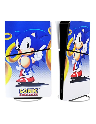 برچسب کنسول PS5 SLIM (GO) طرح سونیک SONIC