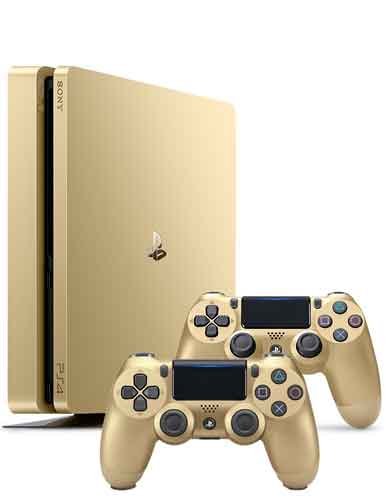 کنسول پلی استیشن 4 اسلیم 500 گیگ باندل Edition Gold