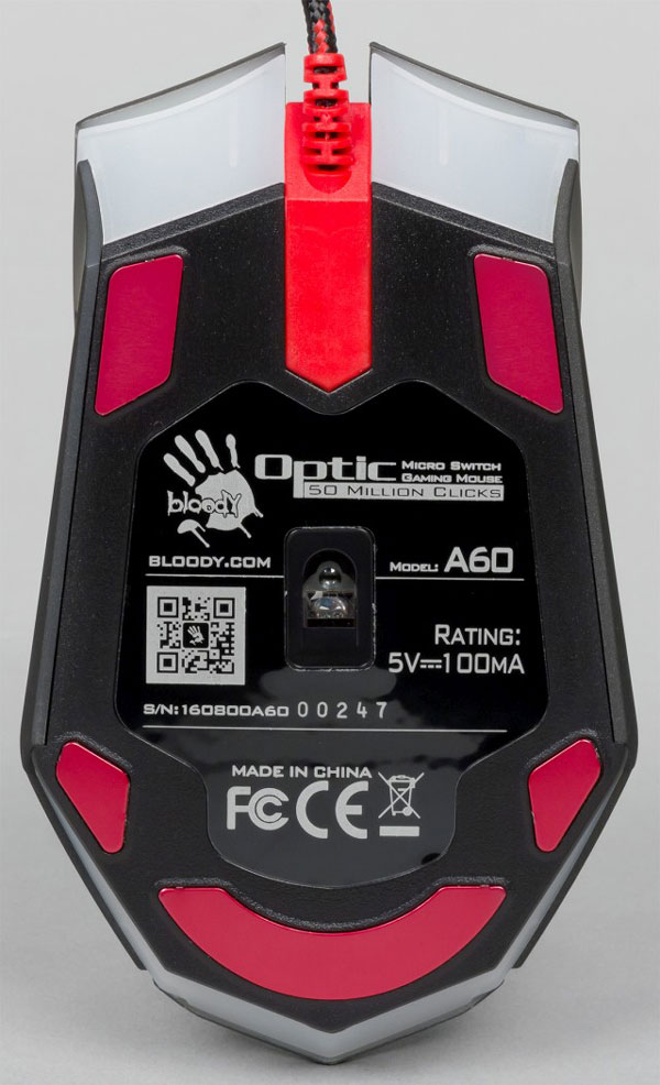 موس و پد موس گیمینگ A4Tech Bloody A6081 - Image 8