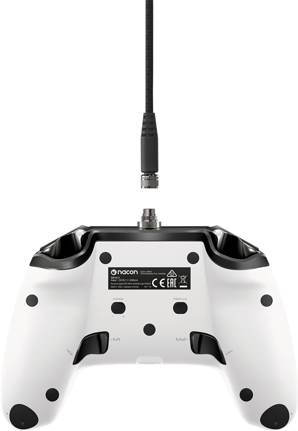 دسته حرفه ای ناکن پرو سفید PS4 Nacon Revolution Pro Controller white - Image 2
