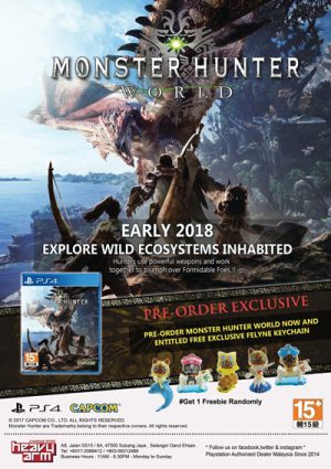 بازی پلی استیشن 4 MONSTER HUNTER WORLD
