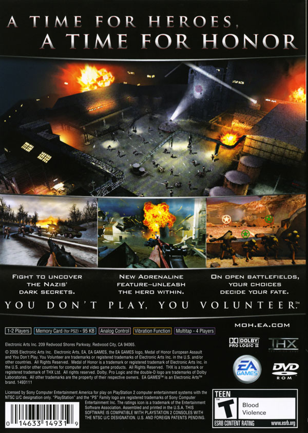 بازی Medal of Honor ویژه کنسول PS2 - Image 2