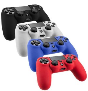 روکش دسته PS4 طرح simple آبی