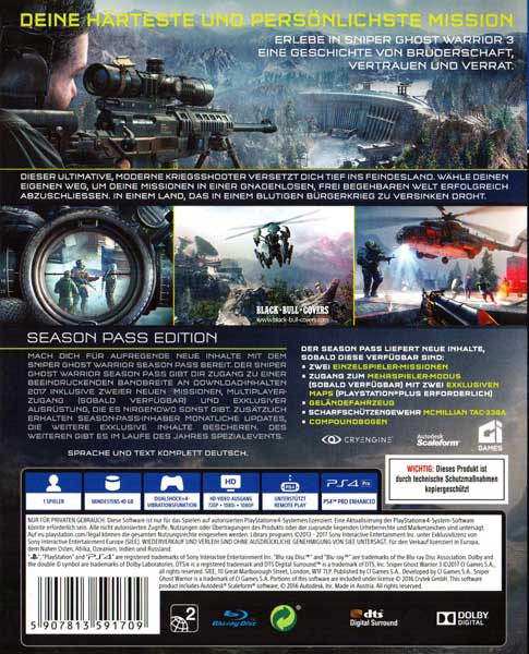 Sniper 3 Ghost Warrior Season Pass Edition PS4 - Image 2