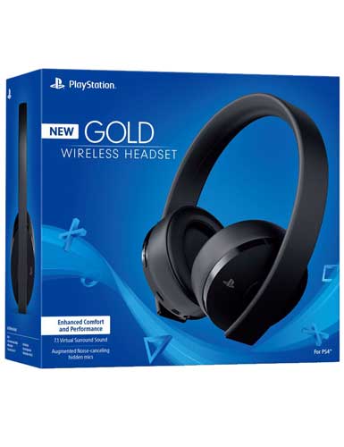 هدست پلی استیشن ۴ سری جدید Gold Wireless Headset New Version 2