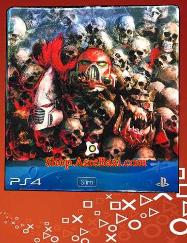 برچسب بدنه و دسته Warhammer I Gamer Play Station 4 Slim Cover