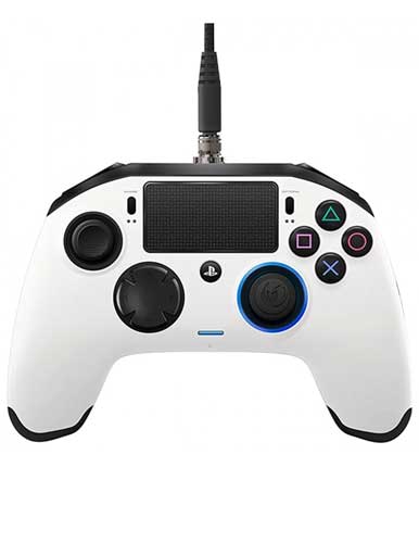 دسته حرفه ای ناکن پرو سفید PS4 Nacon Revolution Pro Controller white