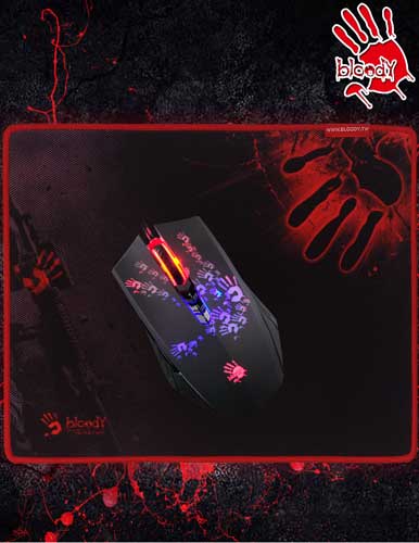موس و پد موس گیمینگ A4Tech Bloody A6081
