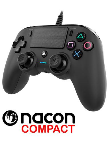 گیم پد حرفه ای پلی استیشن 4 WIRED COMPACT CONTROLLER BLACK
