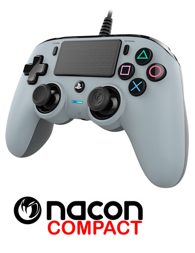 گیم پد حرفه ای پلی استیشن 4 سفید مات WIRED COMPACT CONTROLLER