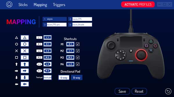 کنترلر بازی ناکون مدل Revolution Pro 2 PS4 - Image 5